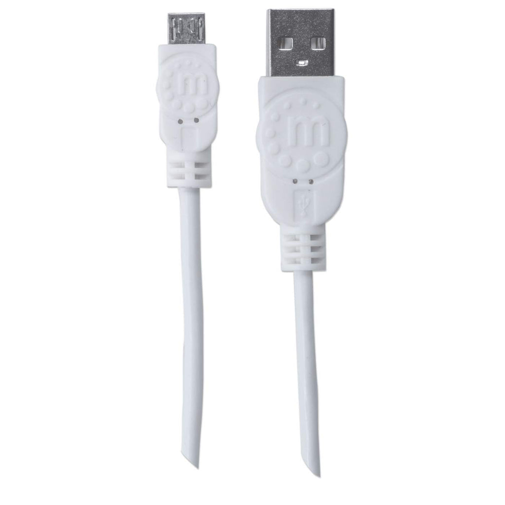  alStuff.se   Manhattan 323987 USB-kablar USB 2.0 1 m USB A Micro-USB B Vit Manhattan 323987 0766623323987|766623323987 USB-K
