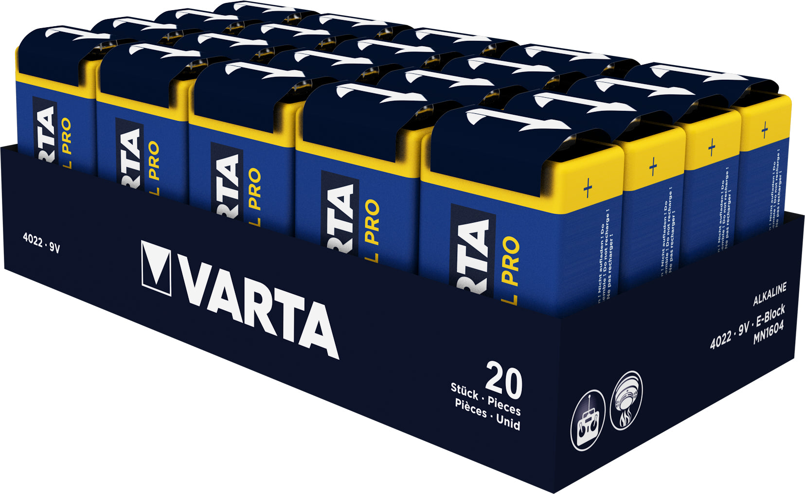  www.electricalstuff.se ElectricalStuff.se   Varta 04022211111 Engångsbatteri 9V Alkalisk Varta 04022 211 111 4008496356805|9