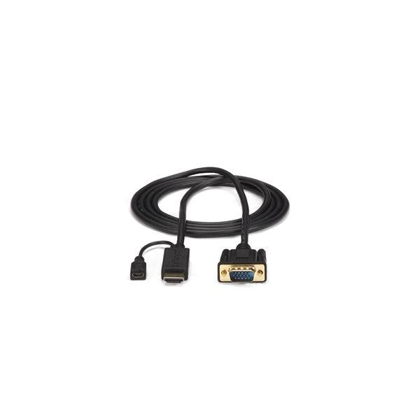  apter – 1920x1200 eller 1080p StarTech.com HD2VGAMM3 0065030859615|065030859615|5054629770511 Videokabeladaptrar   HDMI till