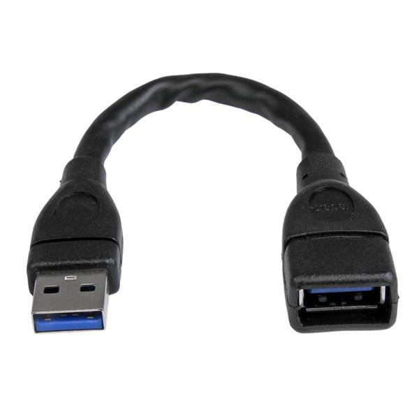 www.electricalstuff.se ElectricalStuff.se   StarTech.com USB 3.0 A-till-A förlängningskabel – 15 cm, svart StarTech.com USB3