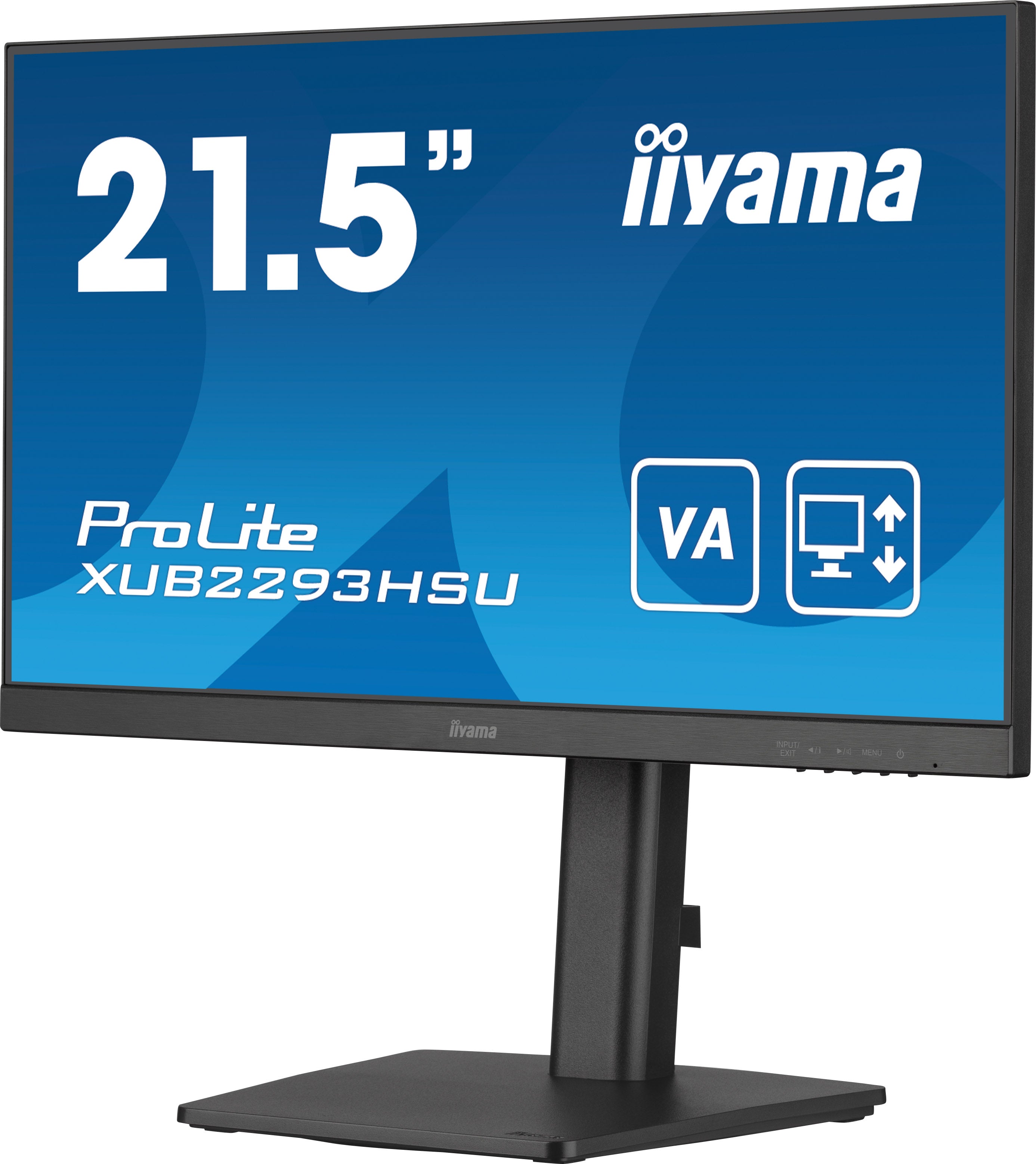  ite XUB2293HSU-B7 platta pc-skärmar 54,6 cm (21.5") 1920 x 1080 pixlar Full HD LED Svart iiyama XUB2293HSU-B7 4948570124572 