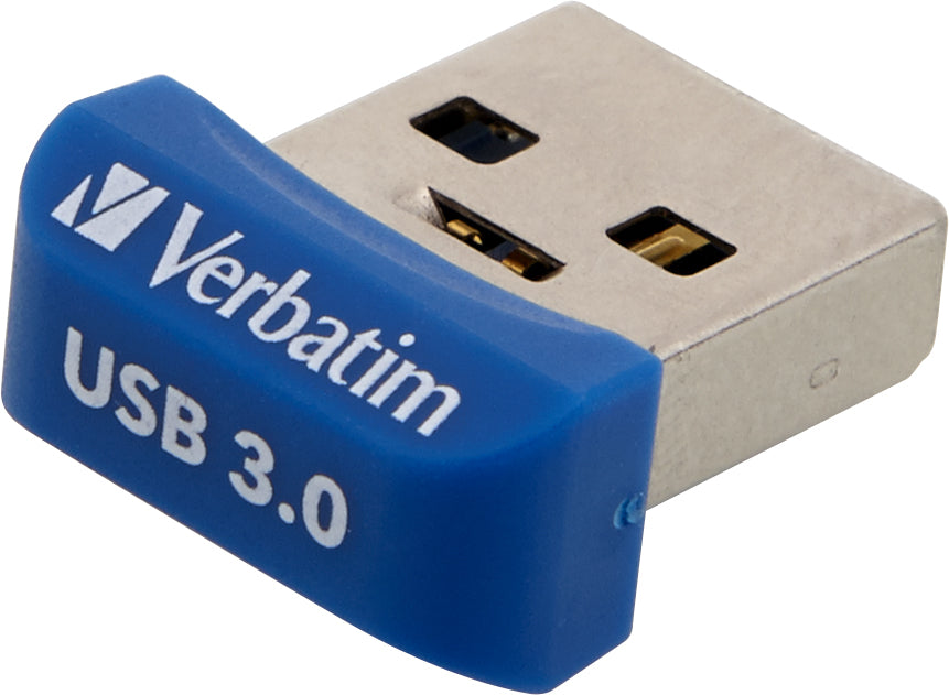  Stay Nano USB-sticka 16 GB USB Type-A 2.0 Blå Verbatim 98709 0023942987093|023942987093 USB-Sticka   Store 'n' Stay Nano www