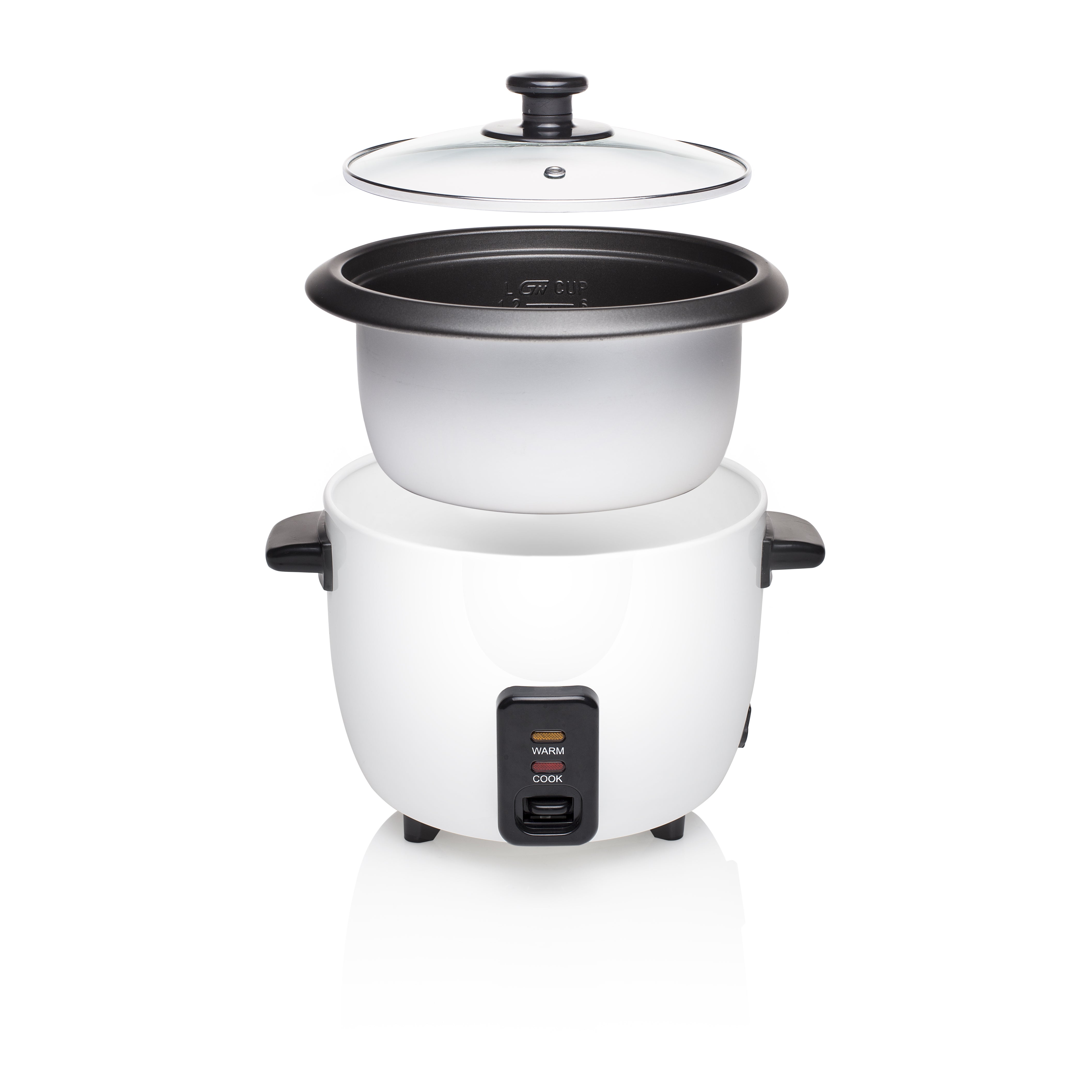  17 riskokare 0,6 l 300 W Svart, Vit Tristar RK-6117 8713016009968|7569000750153 Riskokare   RK-6117 www.electricalstuff.se E