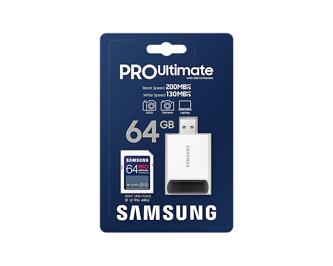   Flashminne   MB-SY64SB/WW www.electricalstuff.se ElectricalStuff.se   Samsung MB-SY64SB/WW flashminne 64 GB SDXC UHS-I Sams