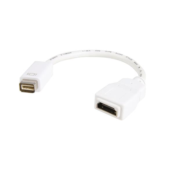  www.electricalstuff.se ElectricalStuff.se   StarTech.com MDVIHDMIMF videokabeladapter 0,2 m Mini-DVI HDMI Vit StarTech.com M