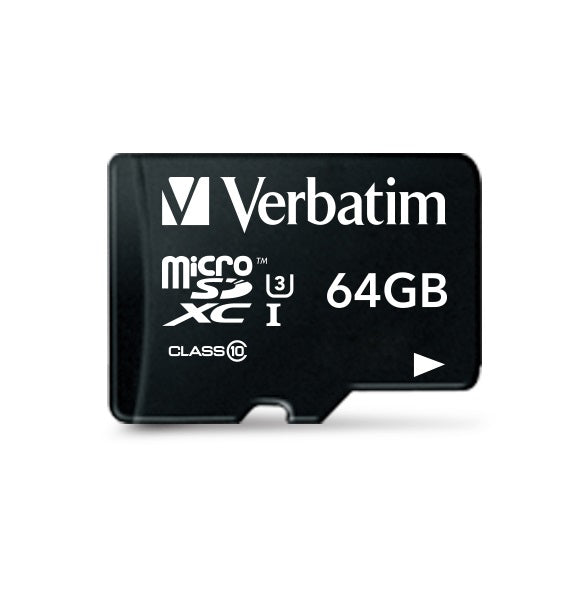  0427 Flashminne   Pro www.electricalstuff.se ElectricalStuff.se   Verbatim Pro 64 GB MicroSDXC UHS Klass 10 Verbatim 47042 0