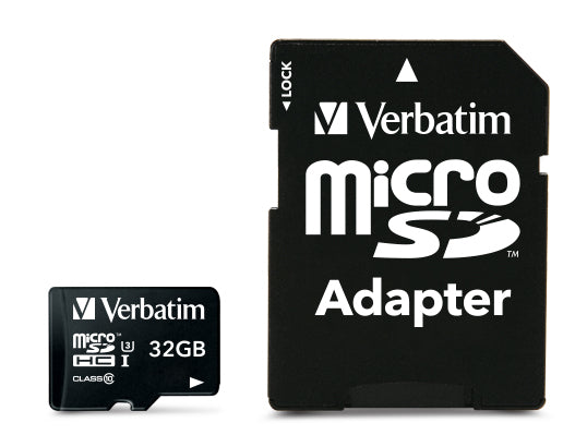  www.electricalstuff.se ElectricalStuff.se   Verbatim Pro 32 GB MicroSDHC UHS Klass 10 Verbatim 47041 0023942470410|023942470