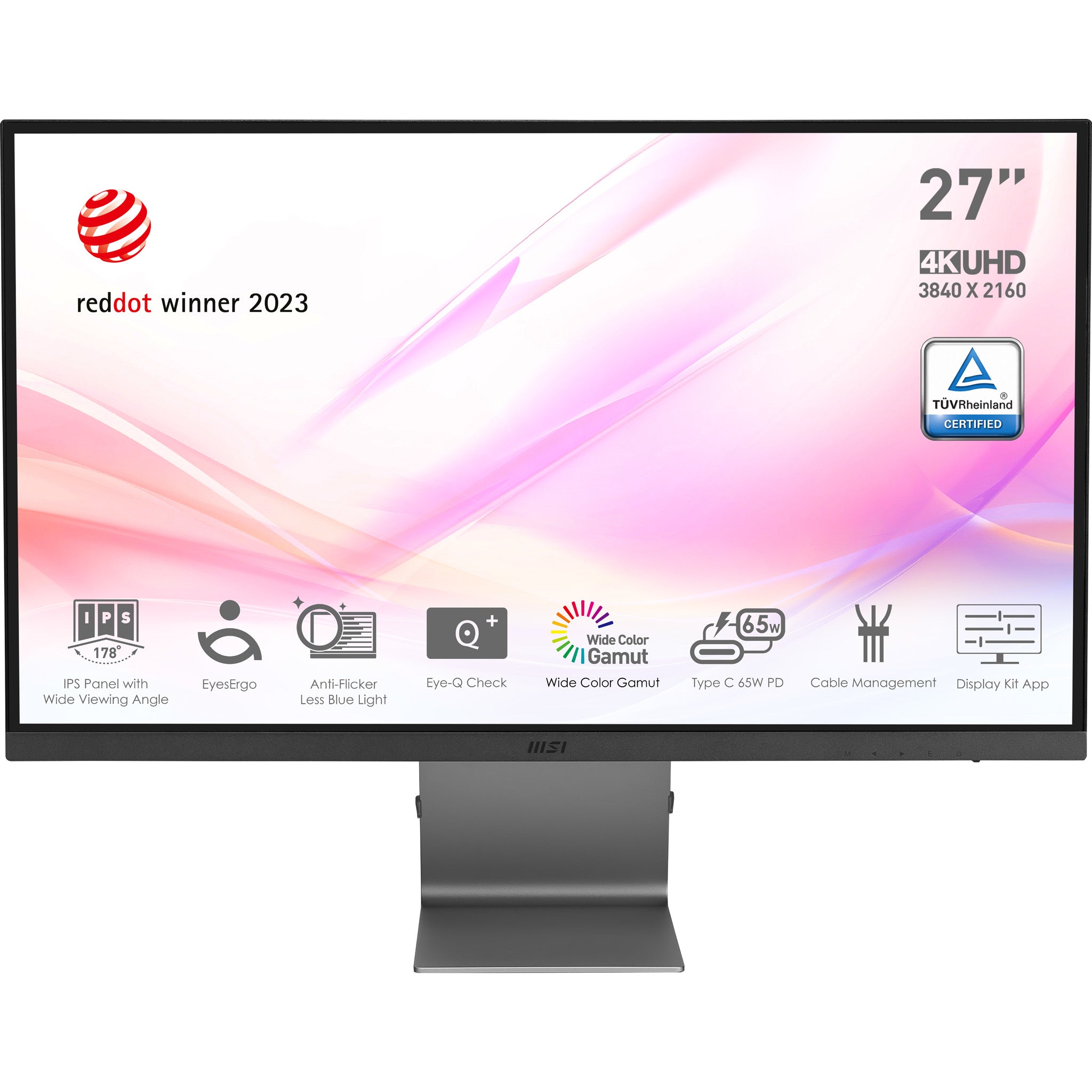  www.electricalstuff.se ElectricalStuff.se   MSI Modern MD271UL platta pc-skärmar 68,6 cm (27") 3840 x 2160 pixlar 4K Ultra H