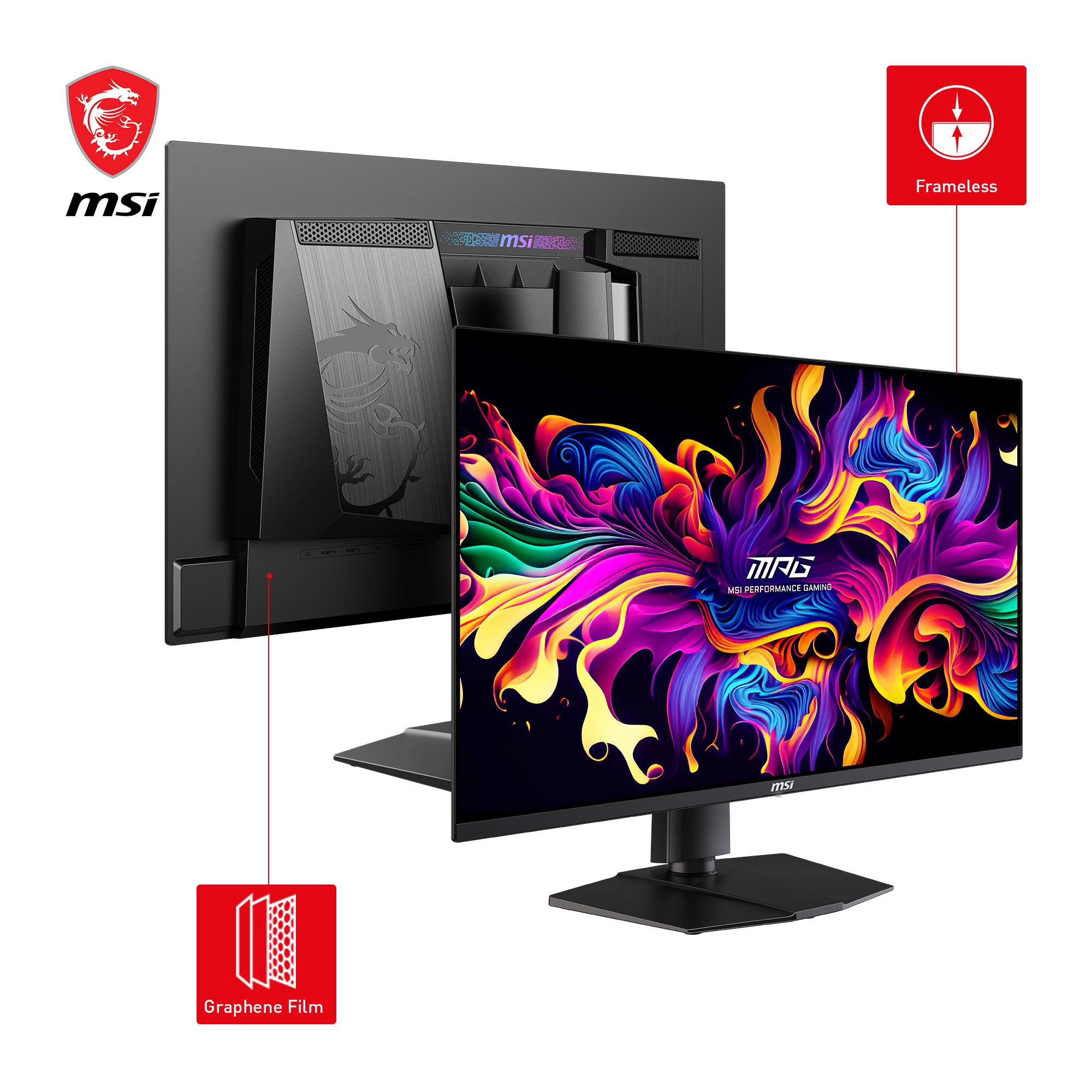  ctricalStuff.se   MSI MPG 271QRXDE QD-OLED platta pc-skärmar 67,3 cm (26.5") 2560 x 1440 pixlar Wide Quad HD Svart MSI MPG 2