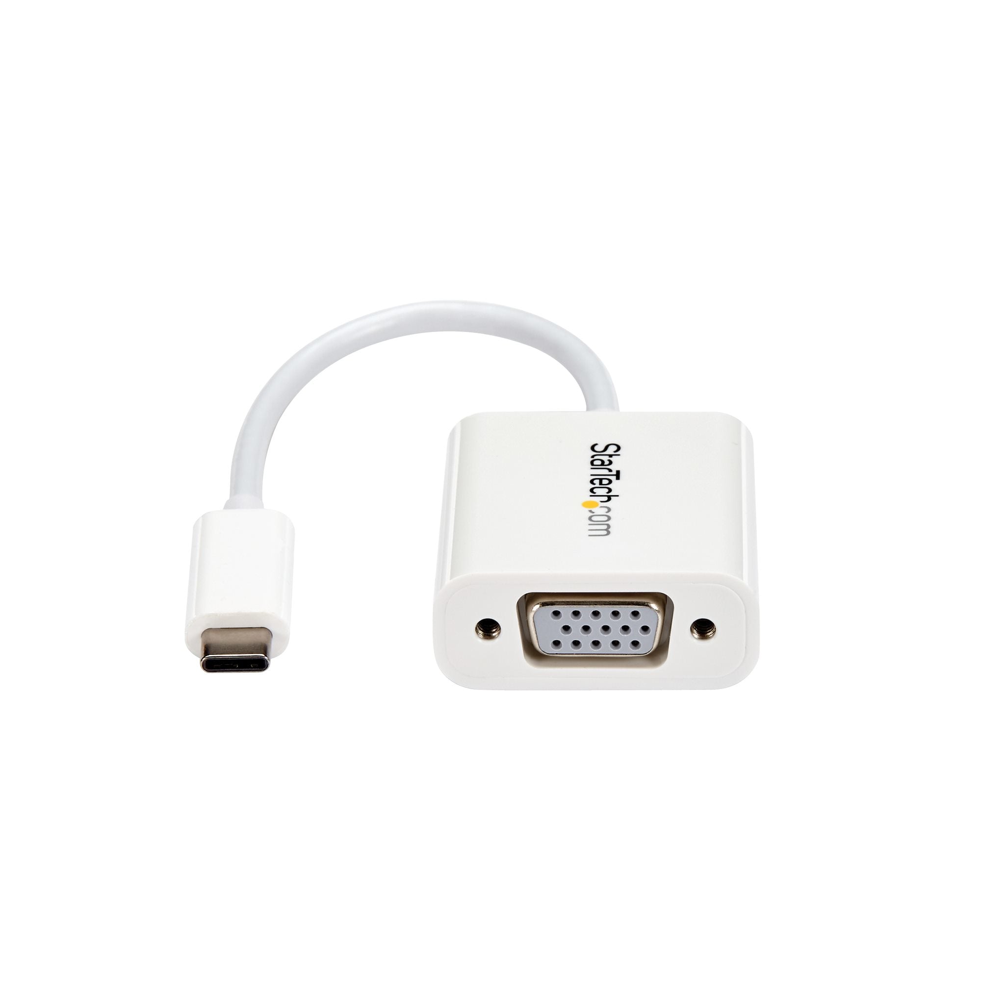   vit www.electricalstuff.se ElectricalStuff.se   StarTech.com USB-C- till VGA-adapter - vit StarTech.com CDP2VGAW 0065030862