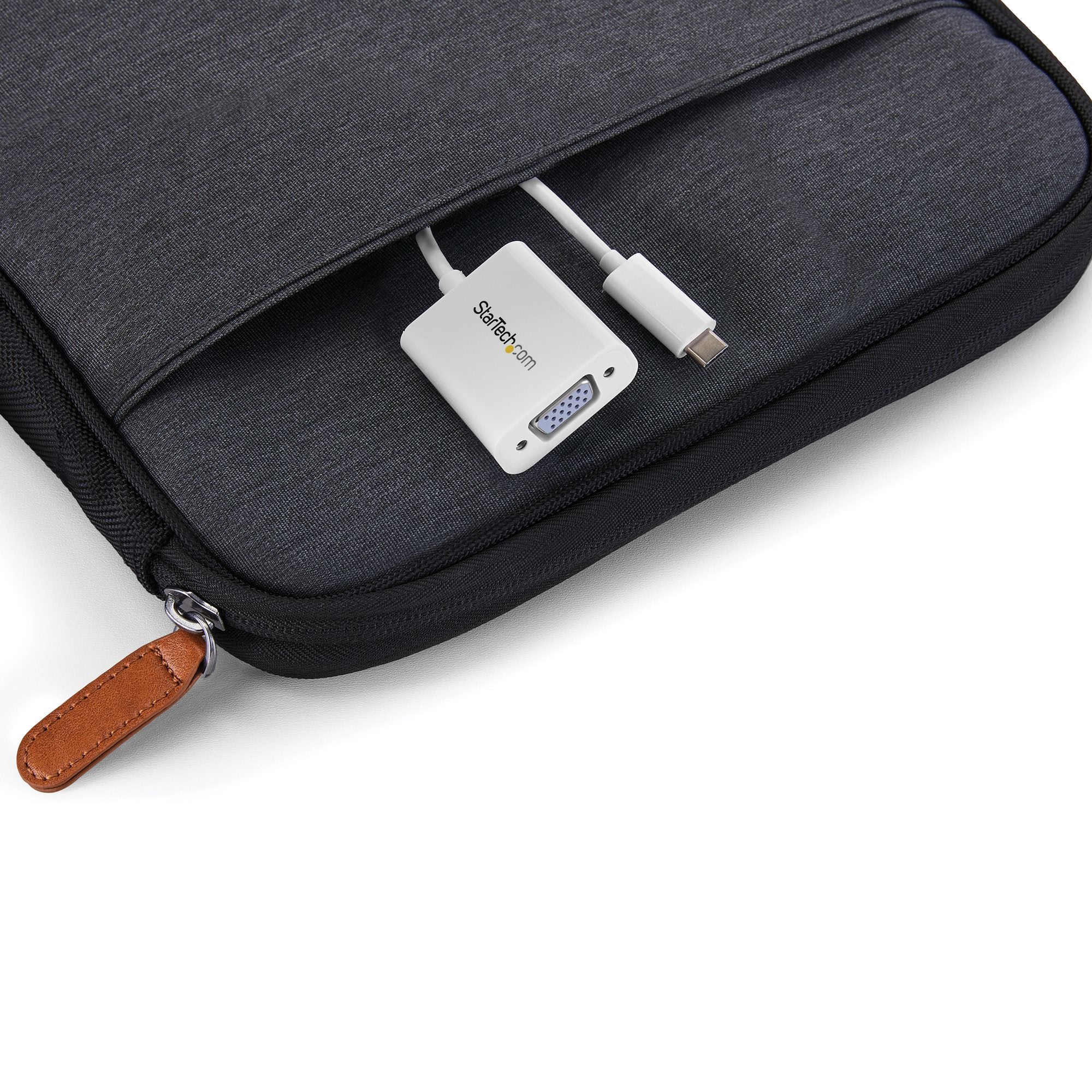  769|065030862769 USB-Grafikadaptrar   USB-C- till VGA-adapter - vit www.electricalstuff.se ElectricalStuff.se   StarTech.com