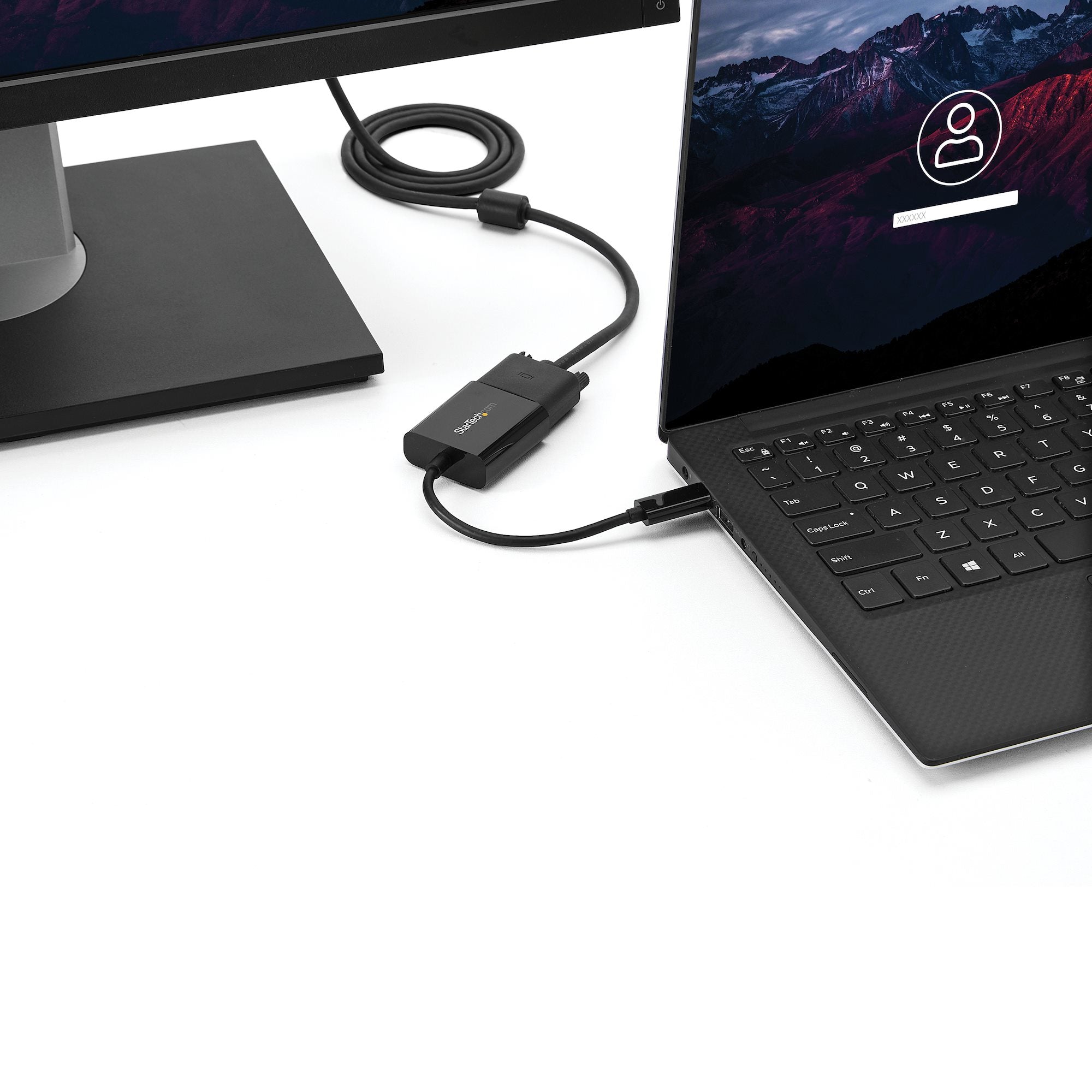  2VGA 0065030862608|065030862608 USB-Grafikadaptrar   USB-C- till VGA-adapter www.electricalstuff.se ElectricalStuff.se   Sta