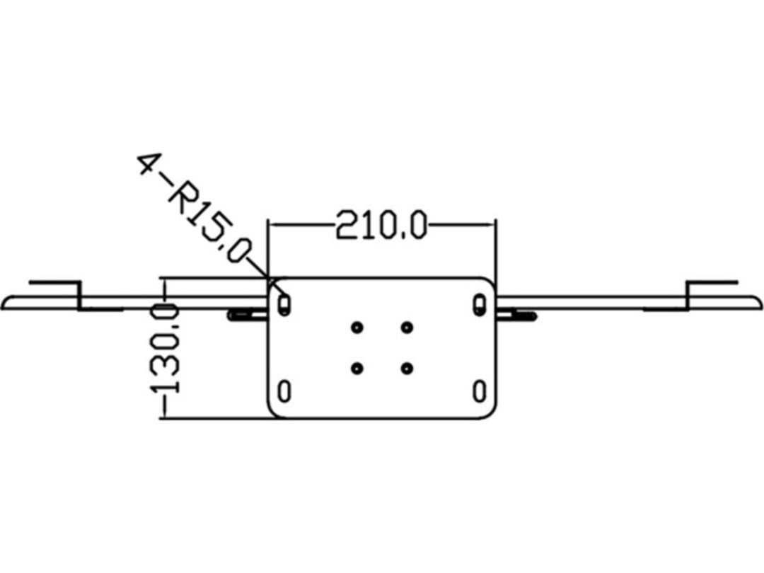     Multibrackets 2418 fäste för skyltningsskärm 160 cm (63") Silver Multibrackets 2418 7350073732418 Fästen för Skyltningssk