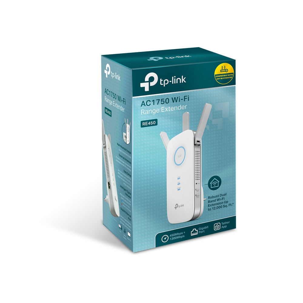  ElectricalStuff.se   TP-Link RE450 Nätverkssändare och -mottagare Vit 10, 100, 1000 Mbit/s TP-Link RE450 (DE) 6935364082598 