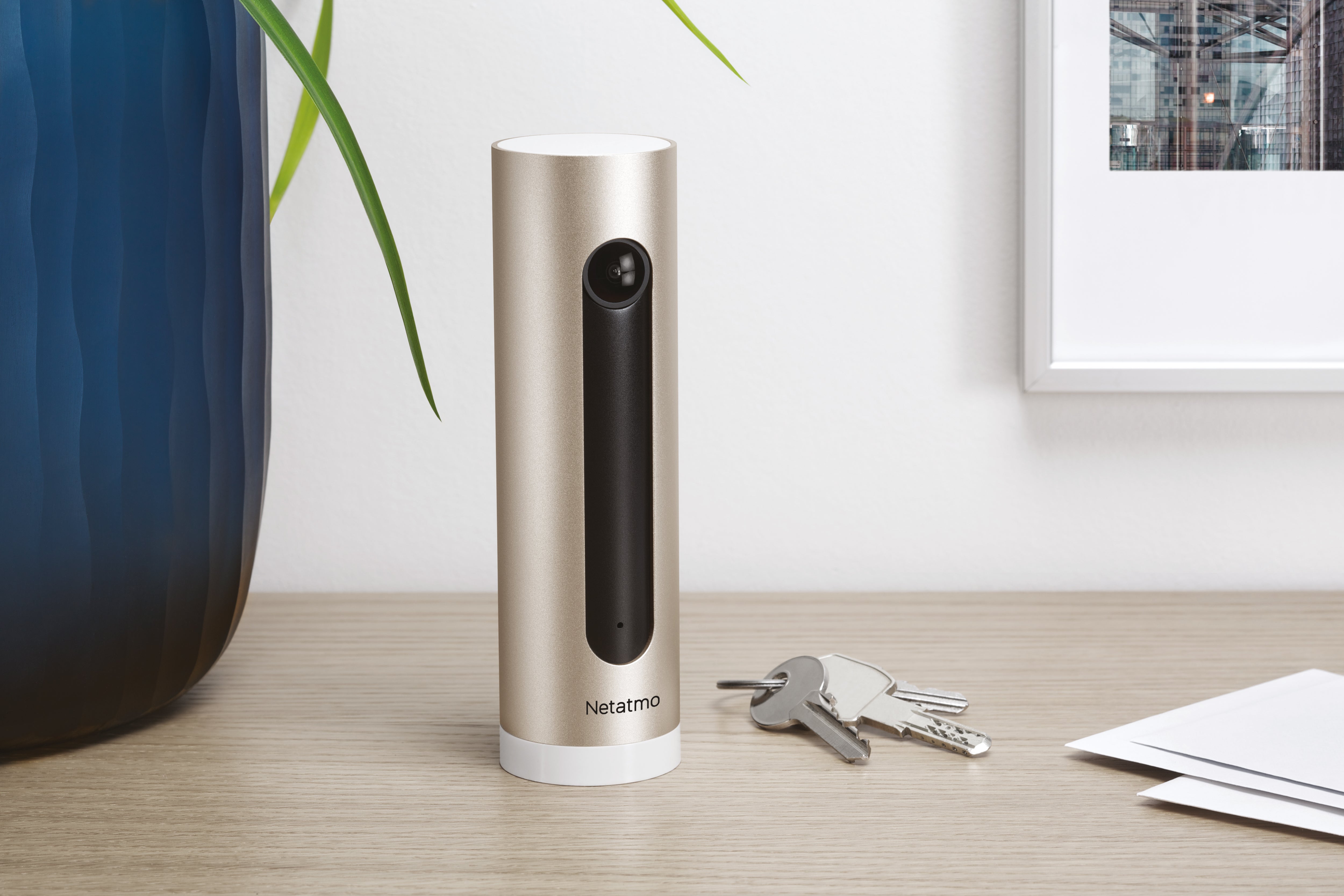  alStuff.se   Netatmo Welcome IP-säkerhetskamera inomhus 1920 x 1080 pixlar Bord Netatmo NSC01-EU 3700730500623 Bevakningskam