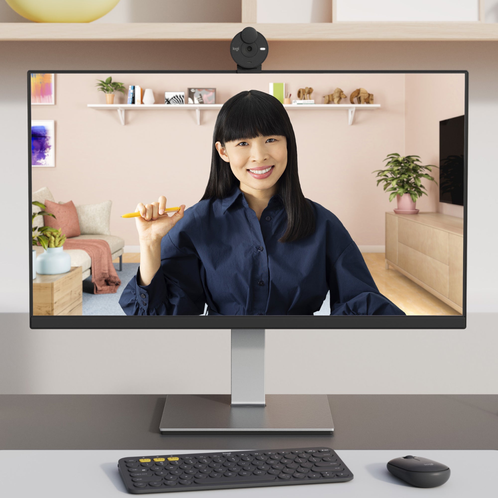  Brio 305 www.electricalstuff.se ElectricalStuff.se   Logitech Brio 305 webbkameror 2 MP 1920 x 1080 pixlar USB-C grafit Logi