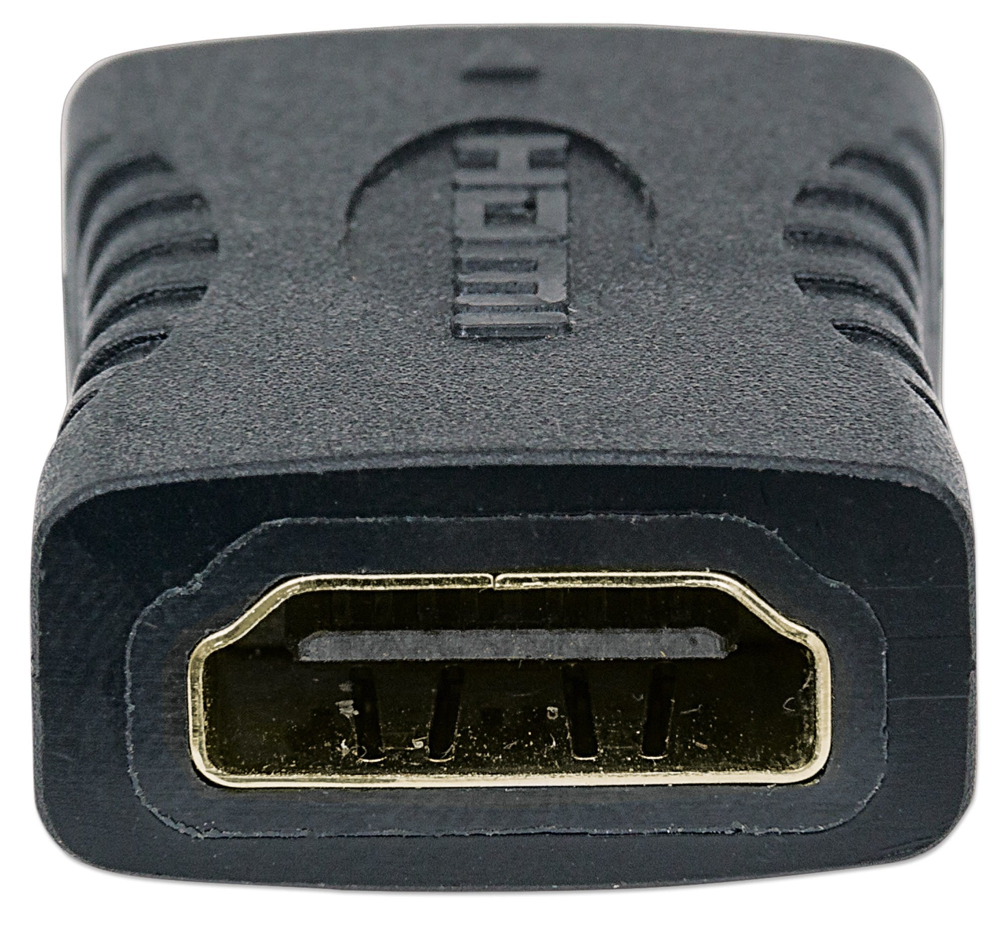  (hane/hona) HDMI Svart Manhattan 353465 0766623353465|766623353465 Kabelomvandlare (Hane/Hona)   353465 www.electricalstuff