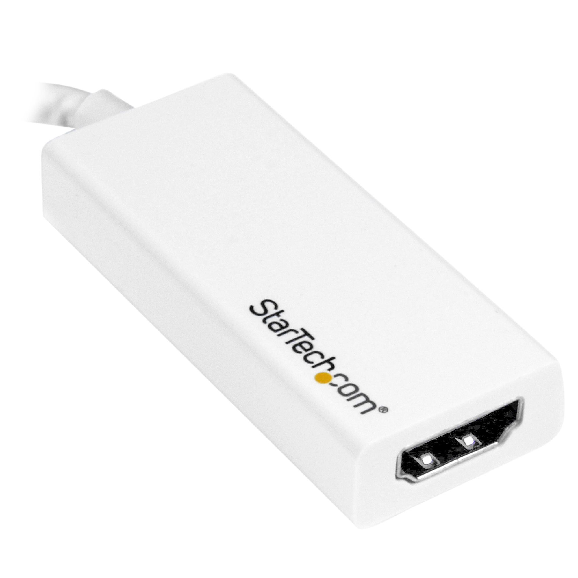  e ElectricalStuff.se   StarTech.com USB-C till HDMI-adapter med 4K 30 Hz - Vit StarTech.com CDP2HDW 0065030862837|0650308628