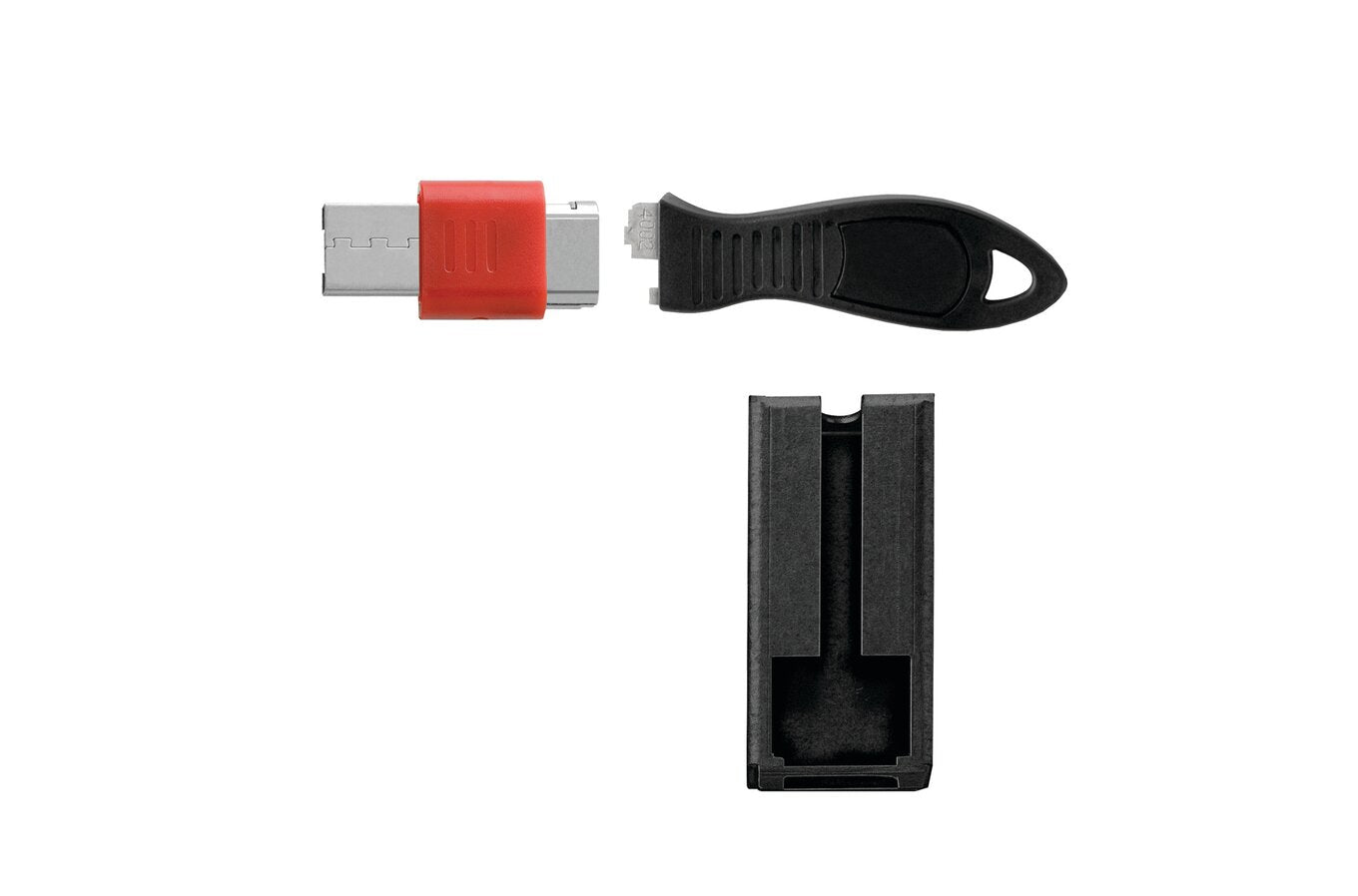  www.electricalstuff.se ElectricalStuff.se   Kensington USB lås med Cable Guard Square Kensington K67915WW 0085896679158|0858