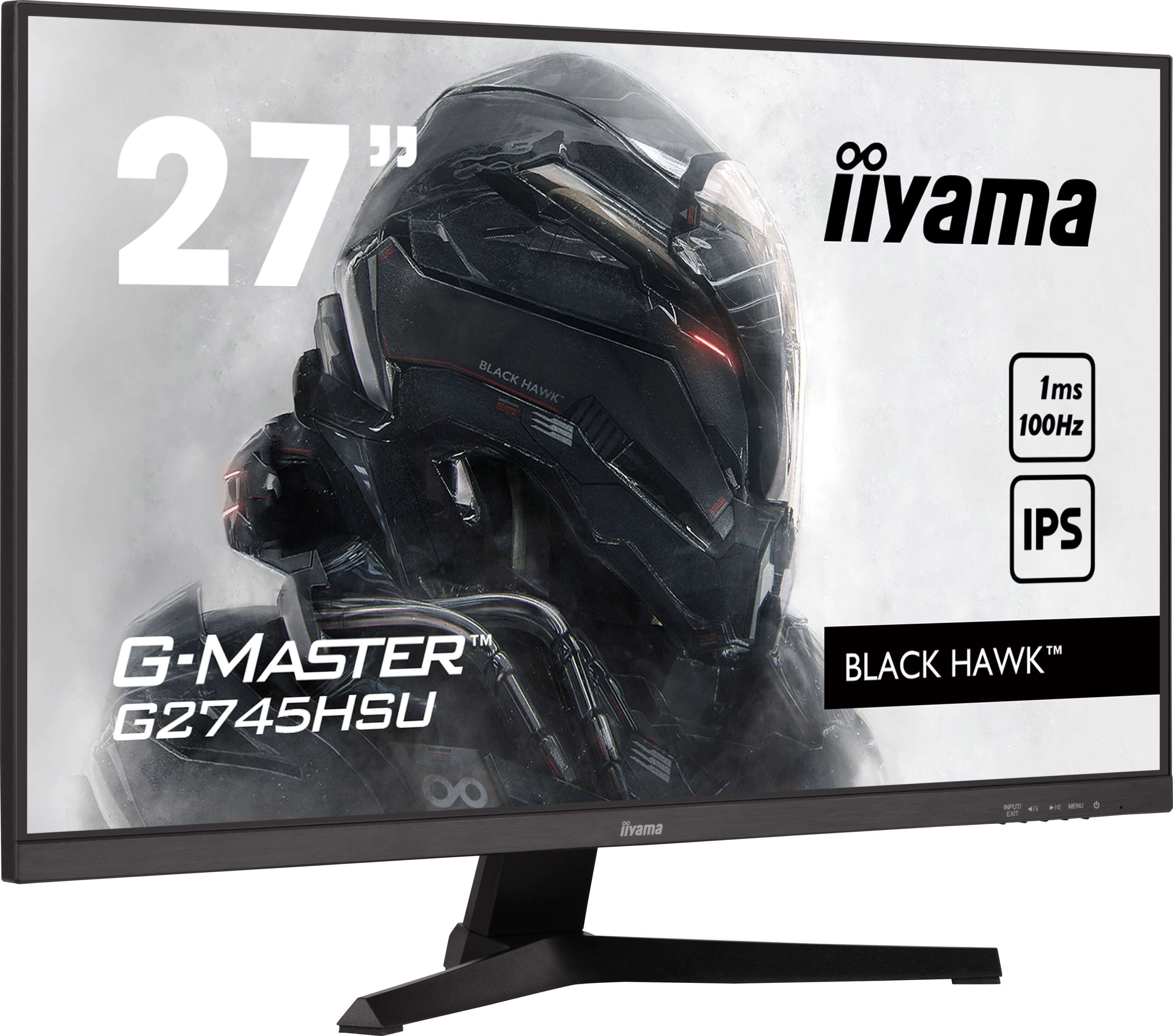  D Svart iiyama G2745HSU-B2 4948570124725 Platta Pc-Skärmar G-MASTER  G2745HSU-B2 www.electricalstuff.se ElectricalStuff.se  