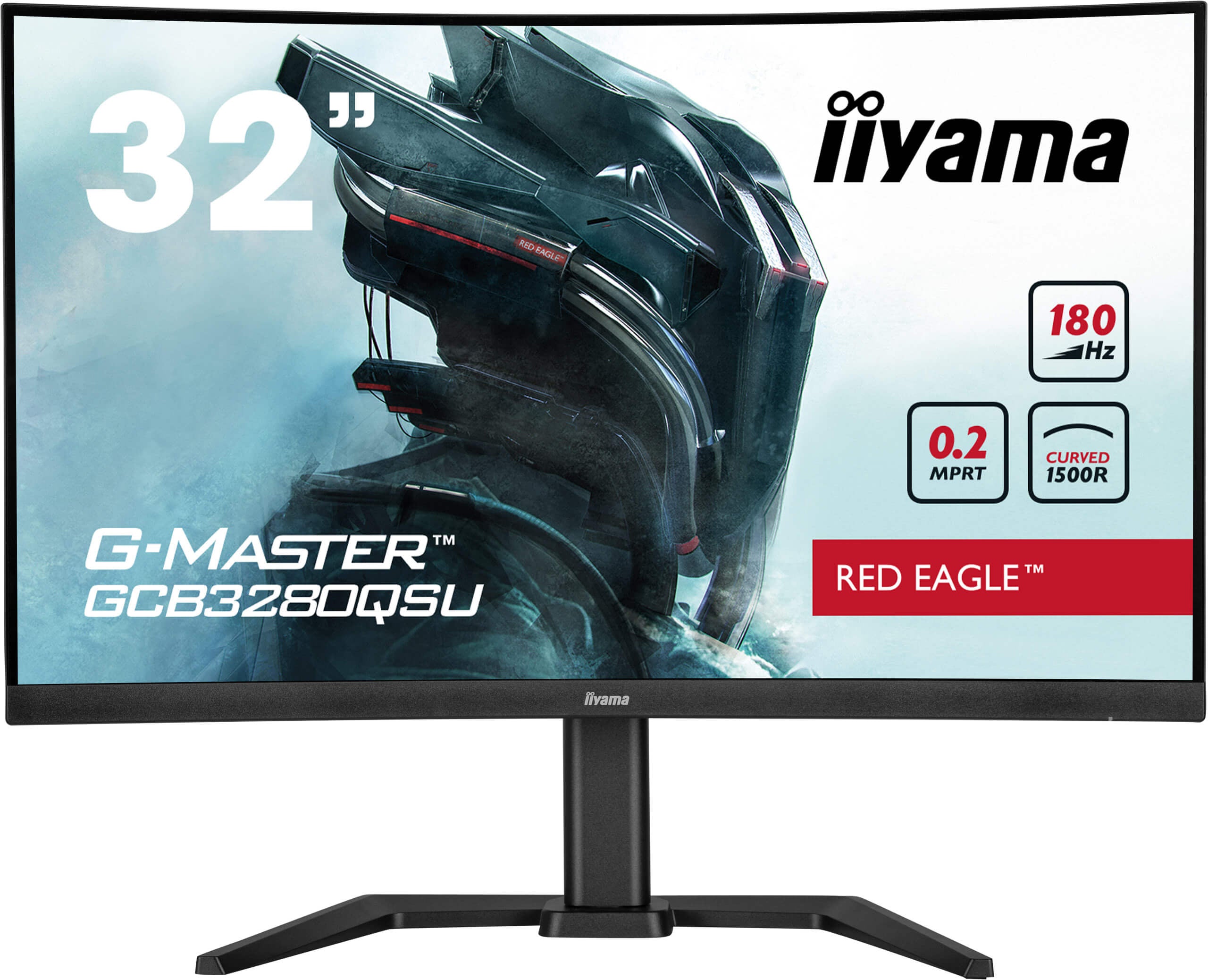  www.electricalstuff.se ElectricalStuff.se   iiyama G-MASTER GCB3280QSU-B2 platta pc-skärmar 80 cm (31.5") 2560 x 1440 pixlar