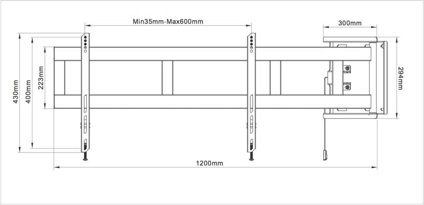  en   2647 www.electricalstuff.se ElectricalStuff.se   Multibrackets 2647 tv-fäste 175,3 cm (69") Svart Multibrackets 2647 73