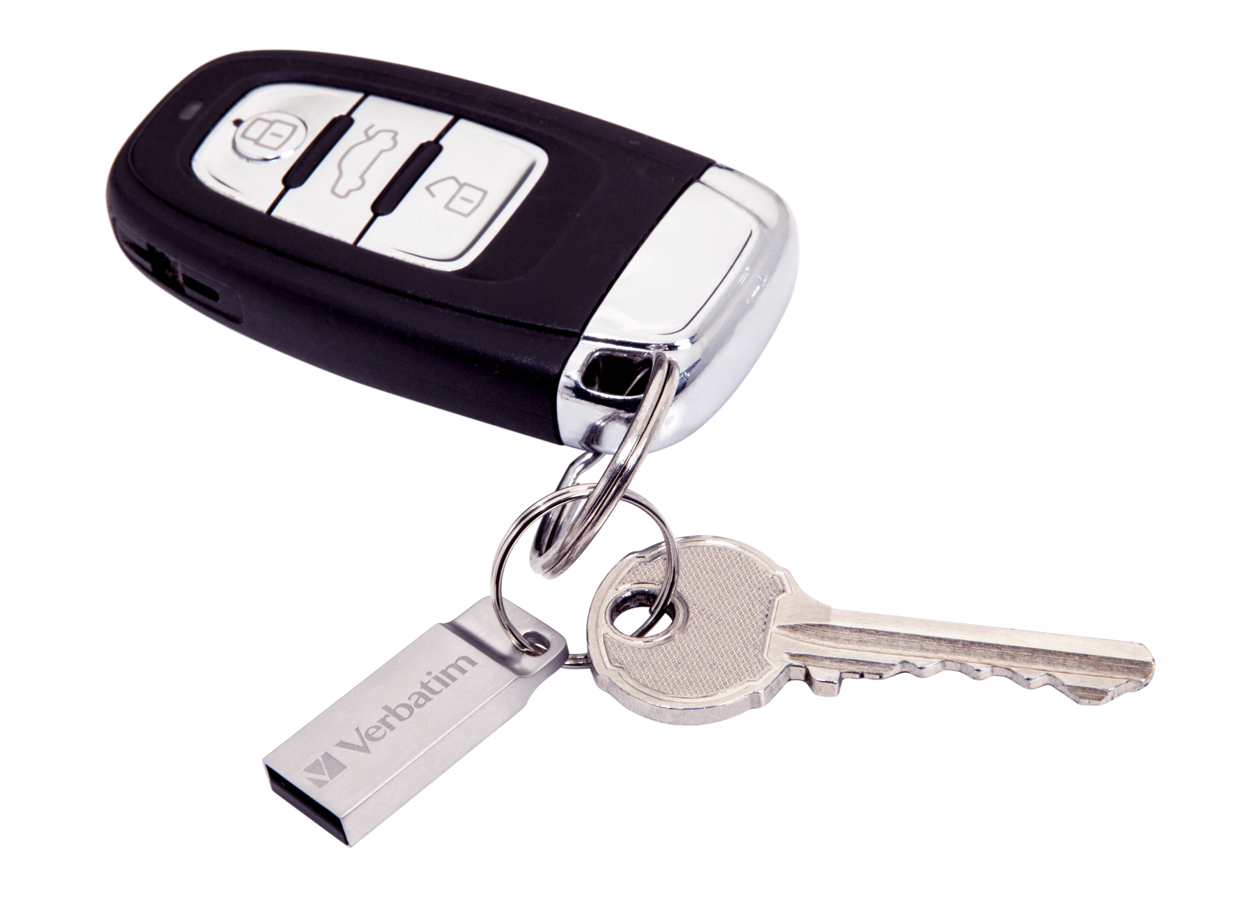   USB-sticka 64 GB USB Type-A 2.0 Silver Verbatim 98750 0023942987505|023942987505 USB-Sticka   Metal Executive www.electrica