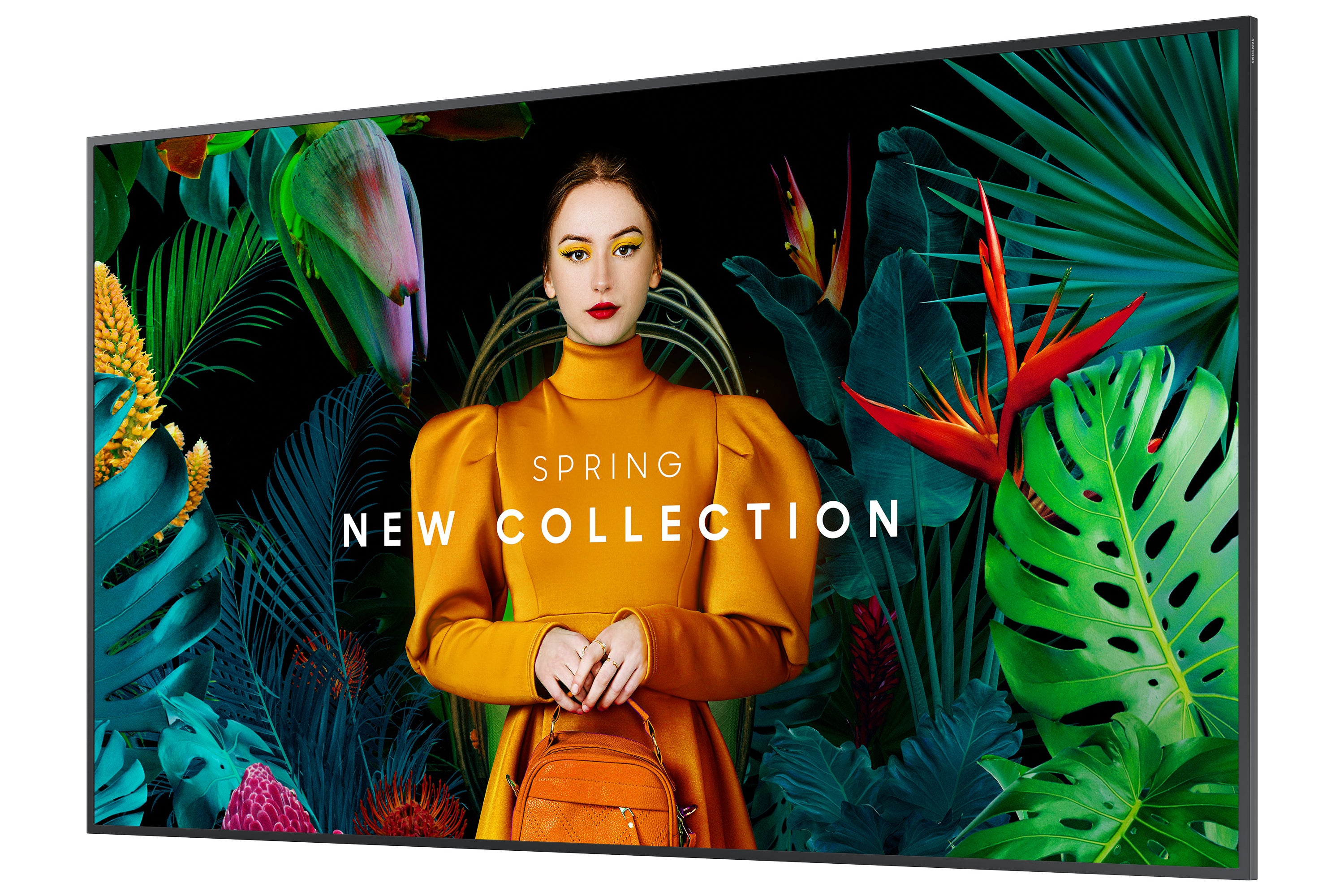  kärm för digital skyltning 165,1 cm (65") LCD Wi-Fi 500 cd/m² 4K Ultra HD Svart Tizen 24/7 Samsung LH65QMCEBGCXEN 8806094973