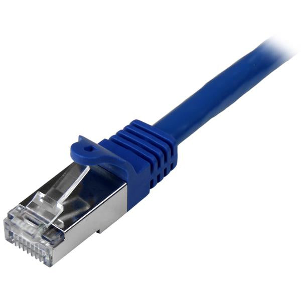  L 0065030863346|065030863346 Nätverkskablar   Cat6-patchkabel - skärmad (SFTP) - 1 m, blå www.electricalstuff.se ElectricalS