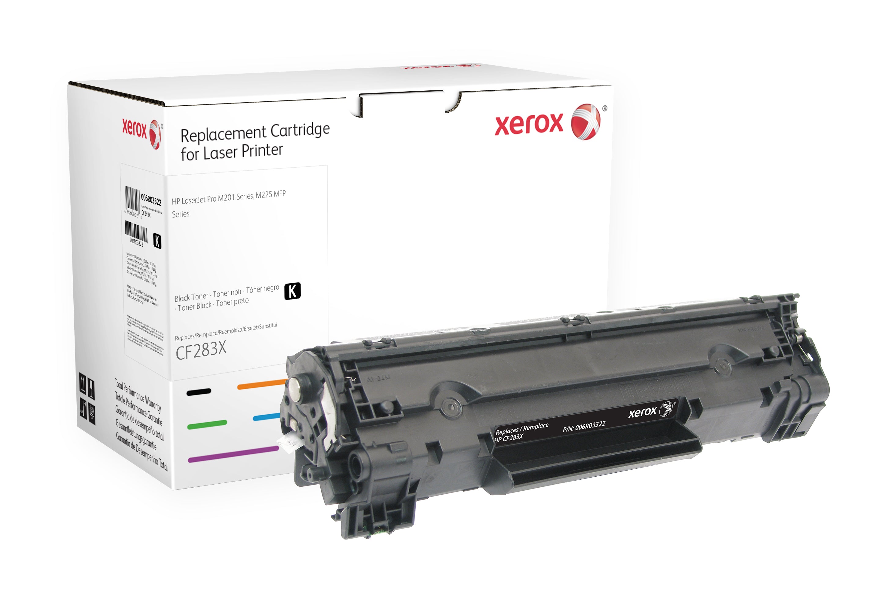 www.electricalstuff.se ElectricalStuff.se   Xerox Svart tonerkassett. Motsvarar HP CF283X. Passar till HP LaserJet M127, Las