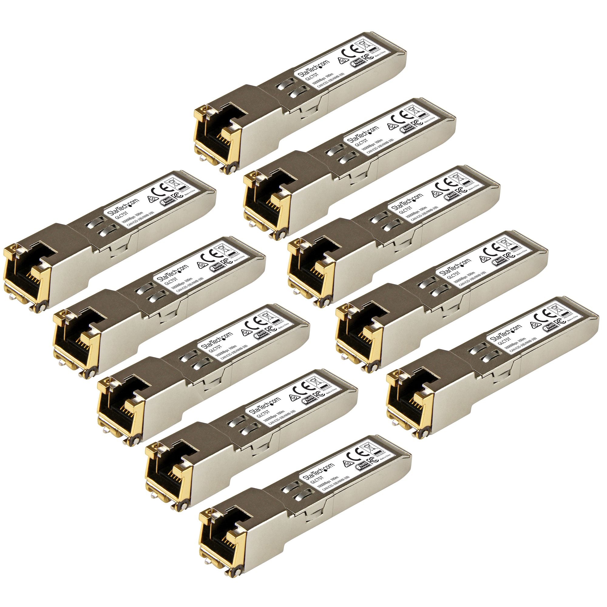  /s (1 Gbit/s) | Koppar | RJ45 | 100 m | Livstidsgarantiwww.electricalstuff.se ElectricalStuff.se   StarTech.com Cisco GLC-T-