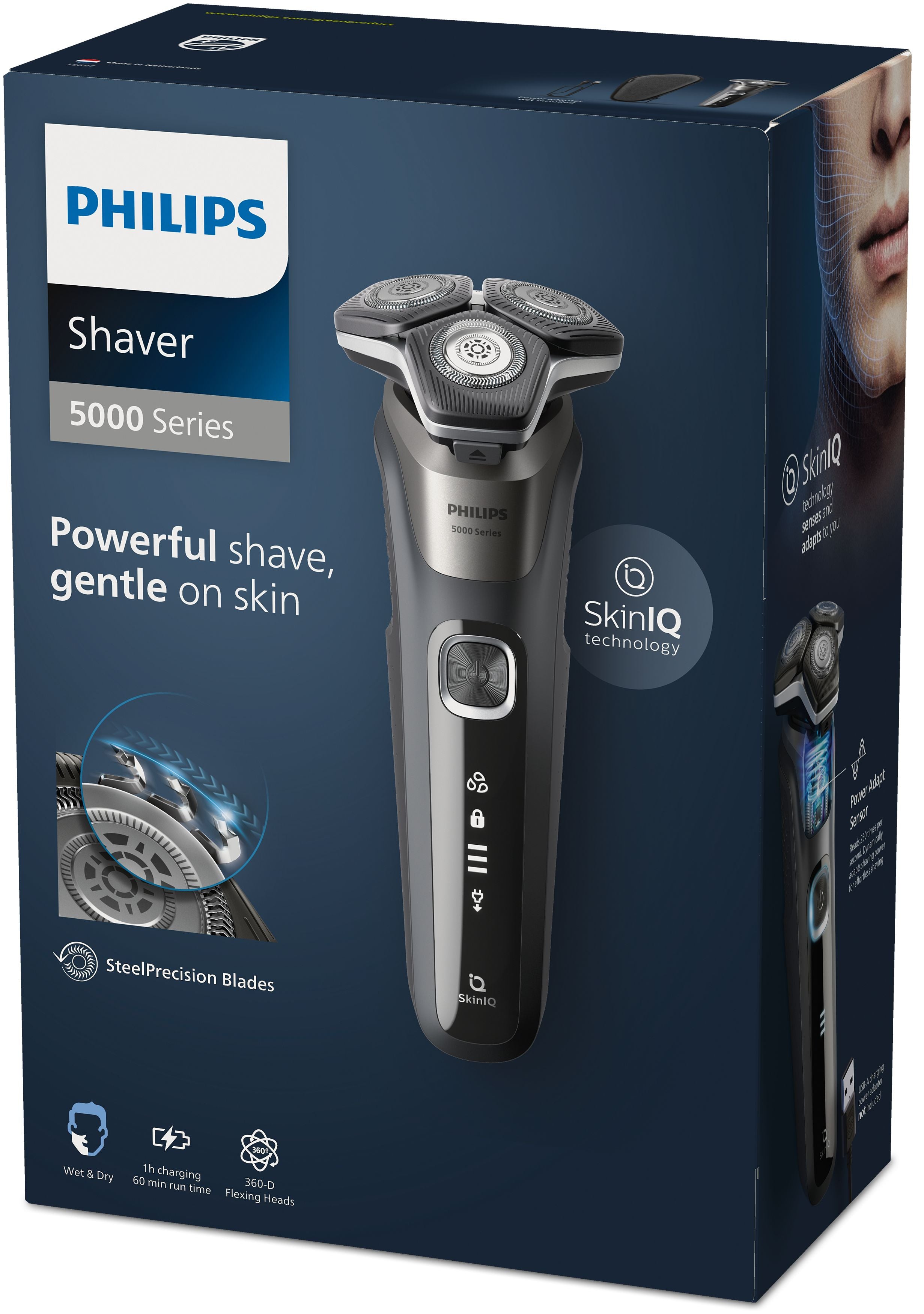  7/30 8720689008471 Rakapparater För Män SHAVER Series 5000  S5887/30 www.electricalstuff.se ElectricalStuff.se   Philips SHA