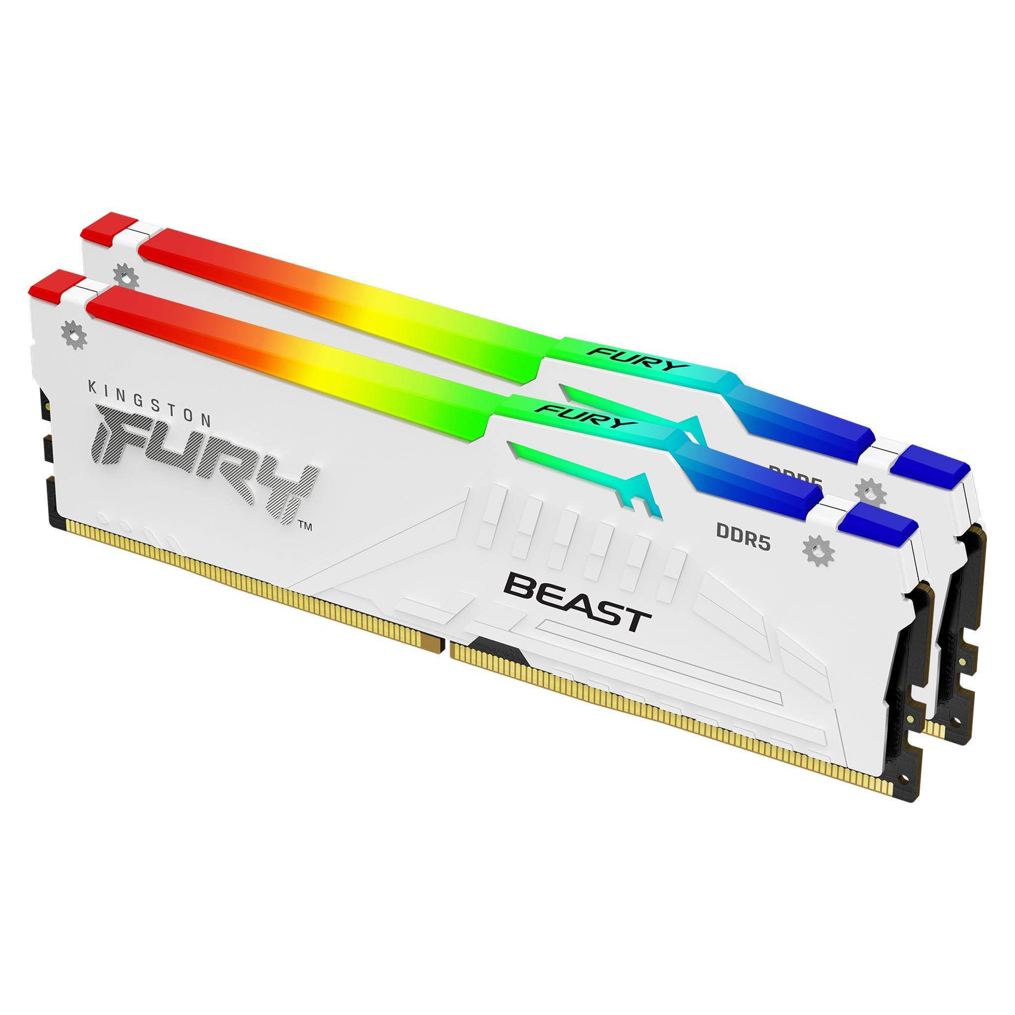  www.electricalstuff.se ElectricalStuff.se   Kingston Technology FURY Beast RGB RAM-minnen 64 GB 2 x 32 GB DDR5 ECC Kingston 