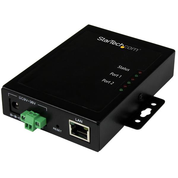  www.electricalstuff.se ElectricalStuff.se   StarTech.com Seriell-till-IP Ethernet-enhetsserver med 2 portar - RS232 - metall