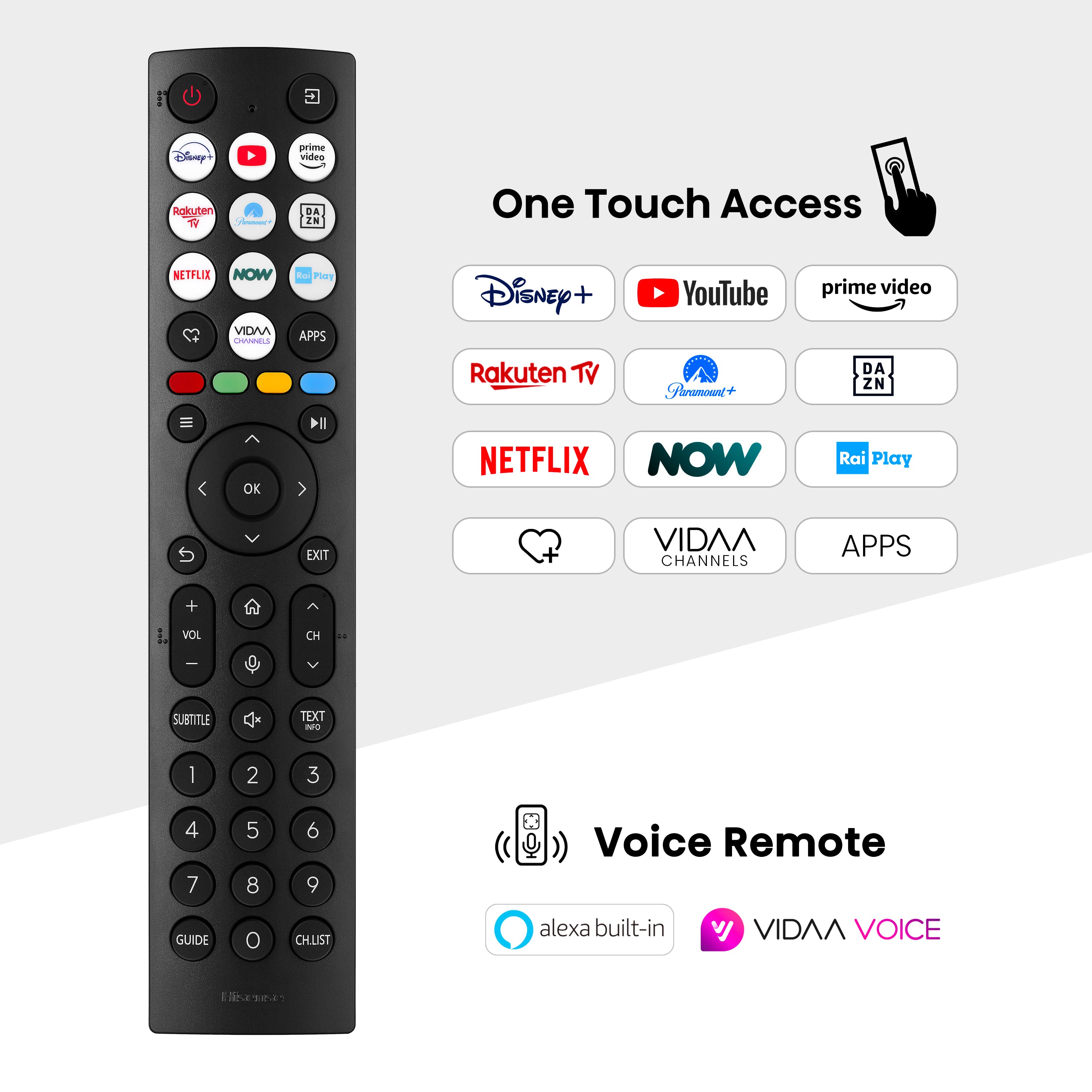  ,2 cm (43") 4K Ultra HD Smart-TV Wi-Fi Svart, Grå Hisense 43E7NQ 6942351402345 TV-apparater   43E7NQ www.electricalstuff.se 