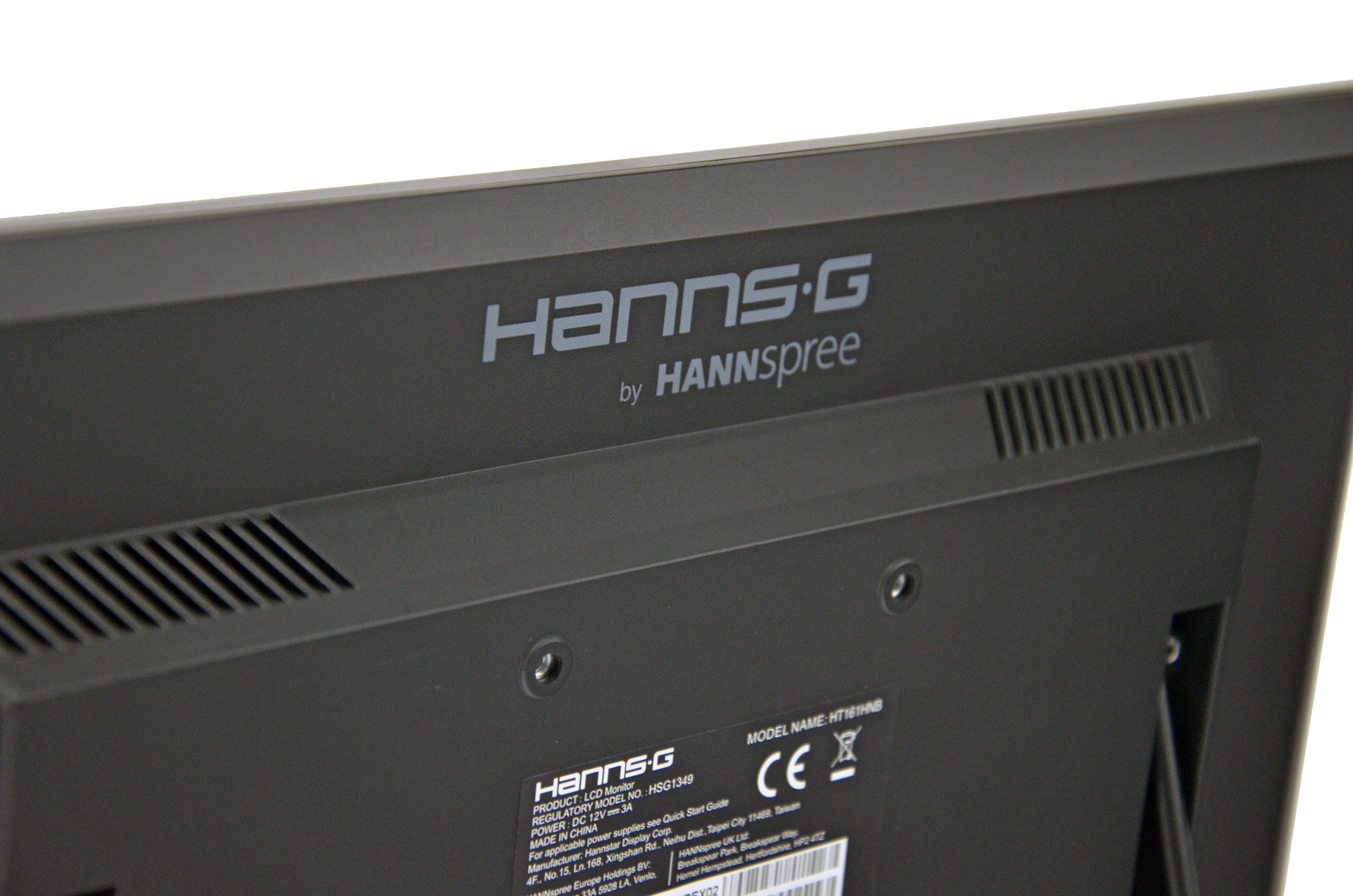  .se ElectricalStuff.se   Hannspree HT161HNB platta pc-skärmar 39,6 cm (15.6") 1366 x 768 pixlar HD LED Pekskärm Bordsskiva S