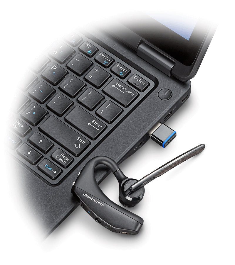  ff.se ElectricalStuff.se   POLY Voyager 5200 UC Headset Trådlös I öra Kontor/callcenter Bluetooth Svart POLY 206110-01 07927