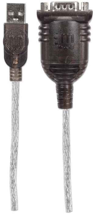  lectricalstuff.se ElectricalStuff.se   Manhattan 151849 seriella kablar Svart 1,8 m USB Serial/COM/RS232/DB9 Manhattan 15184