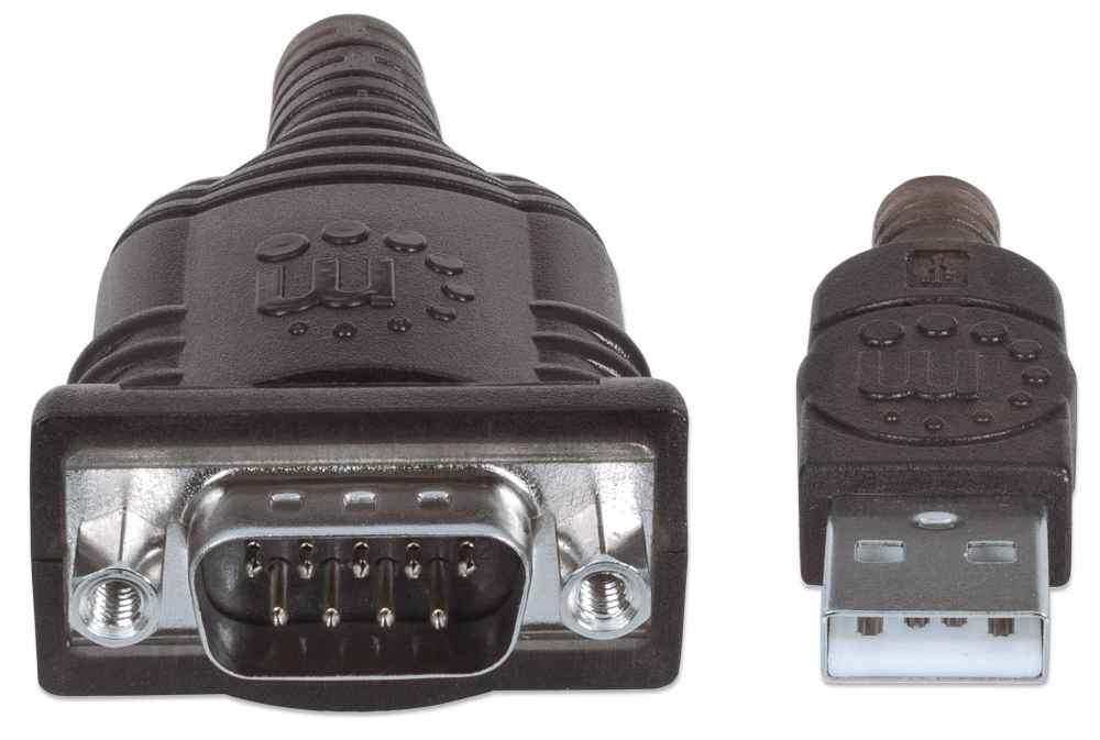  iella kablar Svart 1,8 m USB Serial/COM/RS232/DB9 Manhattan 151849 0766623151849|766623151849 Seriella Kablar   151849 www.e