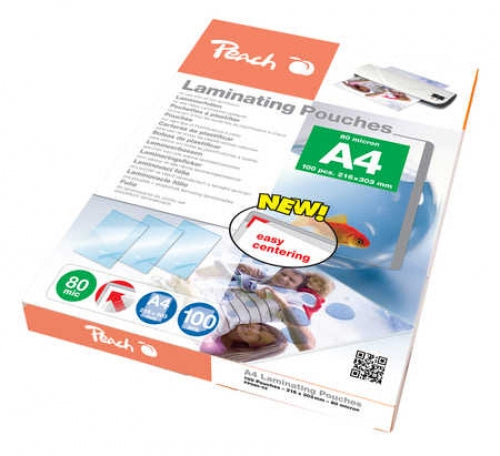  www.electricalstuff.se ElectricalStuff.se   Peach PP580-02 lamineringspåsar 100 styck Peach PP580-02 7640106495060 Laminerin