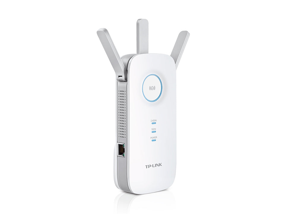  www.electricalstuff.se ElectricalStuff.se   TP-Link RE450 nätverksförlängare Nätverkssändare Vit 10, 100, 1000 Mbit/s TP-Lin