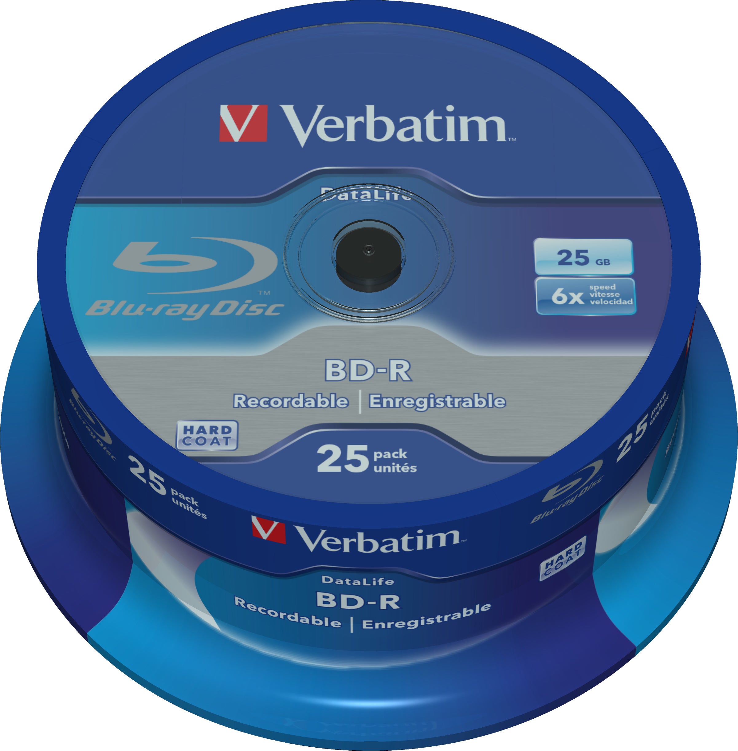  Verbatim 43837 0023942438373|023942438373 Tomma Blu-Ray-Diskar   Datalife 6x www.electricalstuff.se ElectricalStuff.se   Ver