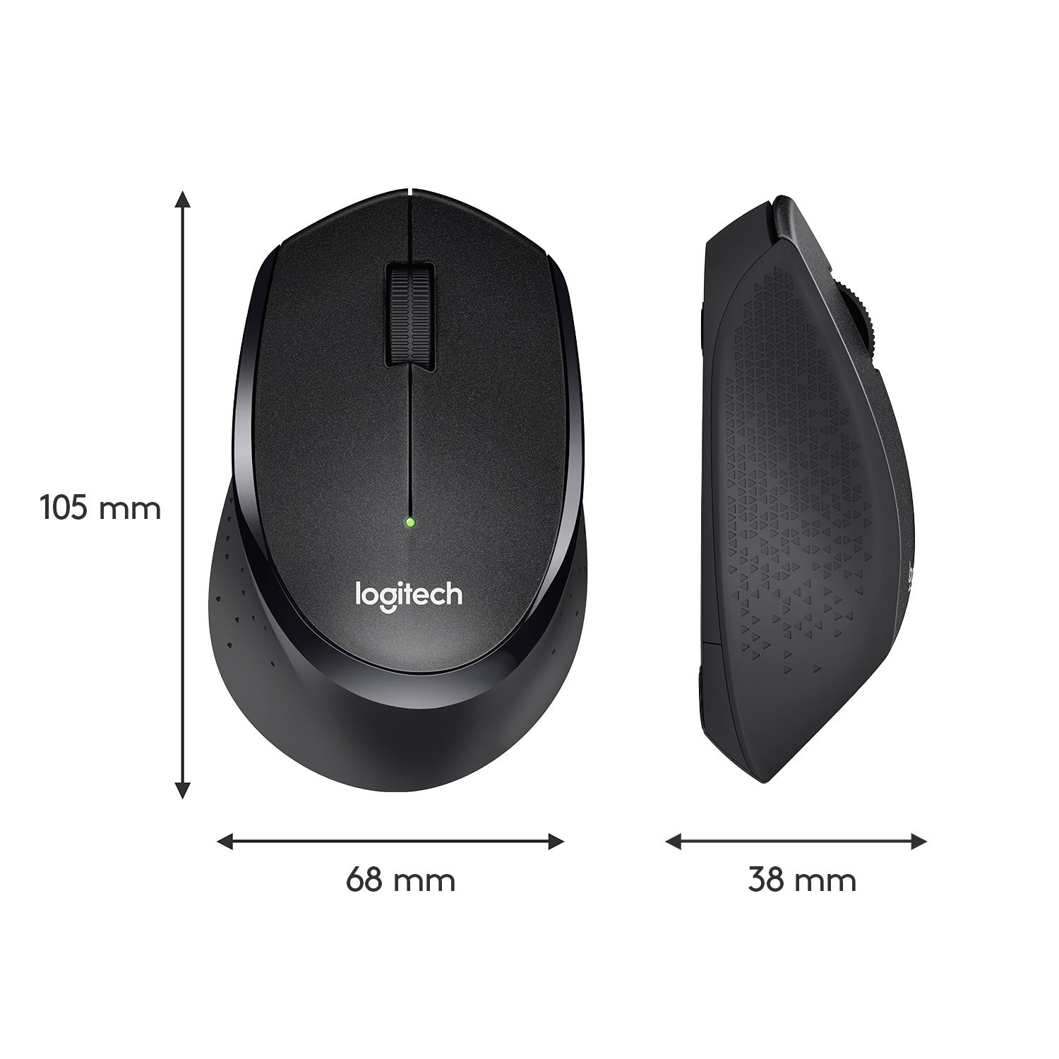  1000 DPI Logitech 910-004909 5099206066670 Datormöss   M330 Silent Plus www.electricalstuff.se ElectricalStuff.se   Logitech