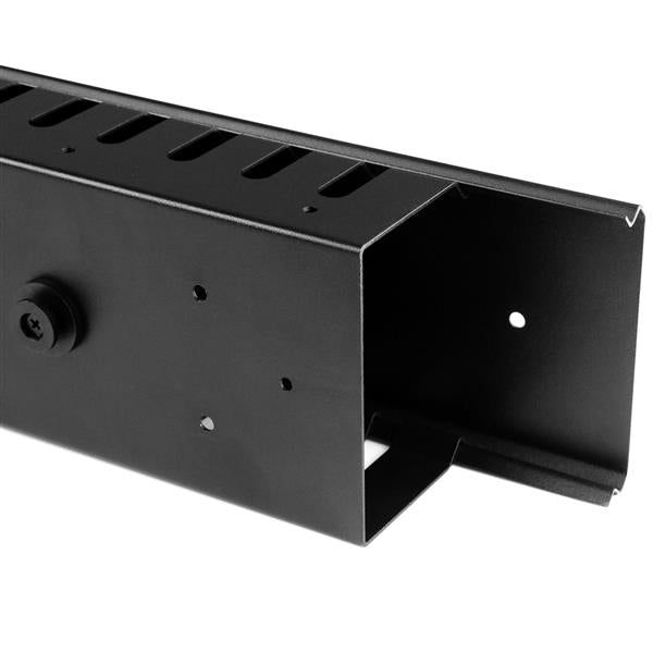  065030864787|065030864787 Rack Tillbehör   Vertikal kabelorganiserare med fingerkanaler - 0U - 1,8 m www.electricalstuff.se 