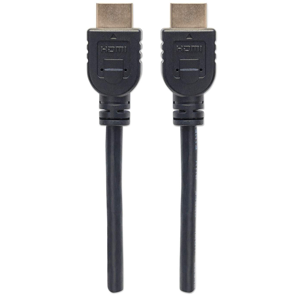  Stuff.se   Manhattan 353922 HDMI-kabel 1 m HDMI Typ A (standard) Svart Manhattan 353922 0766623353922|766623353922 HDMI-Kabl