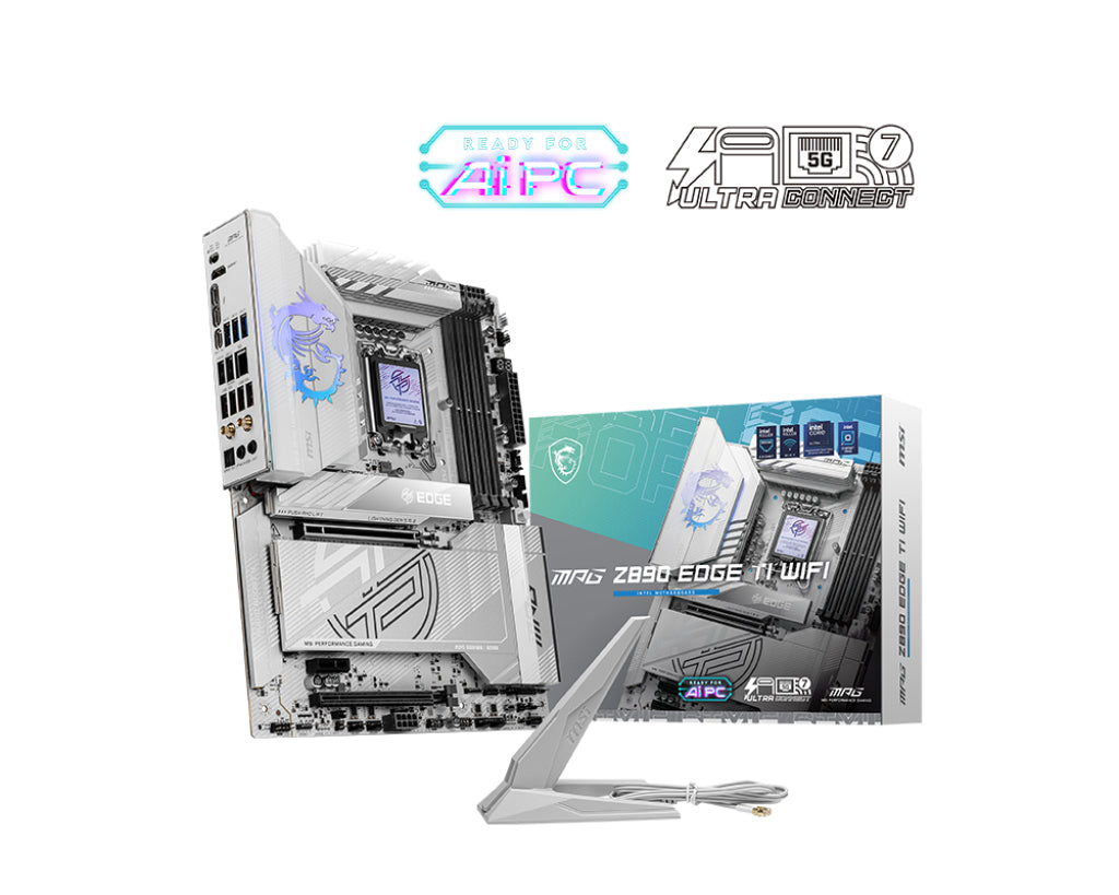  www.electricalstuff.se ElectricalStuff.se   MSI MPG Z890 EDGE TI WIFI moderkort Intel Z890 LGA 1851 (Socket V1) ATX MSI MPG 