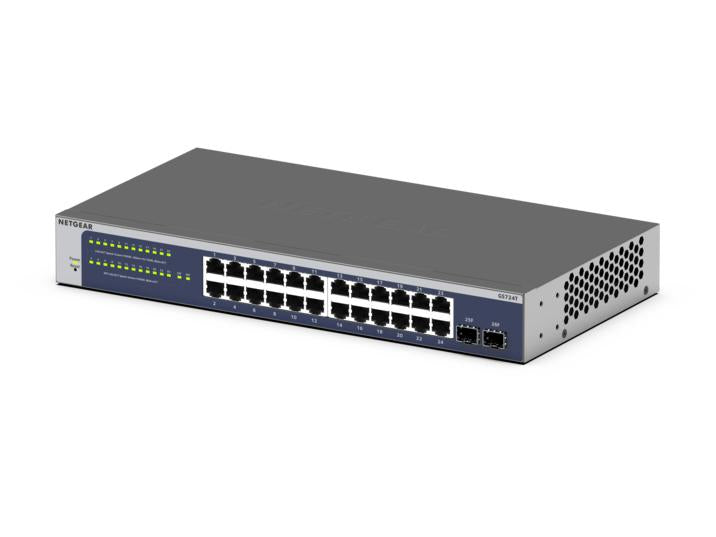  GEAR GS724T-600EUS 0606449169119|606449169119 Nätverksswitchar   GS724Tv6 www.electricalstuff.se ElectricalStuff.se   NETGEA