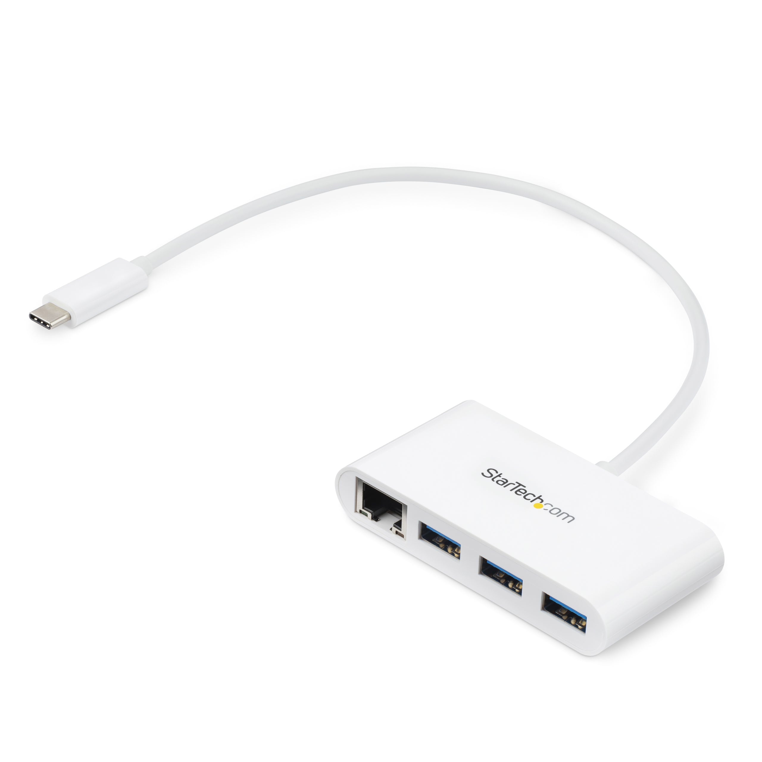  www.electricalstuff.se ElectricalStuff.se   StarTech.com USB-C-hubb med 3 portar och Gigabit Ethernet - USB-C till 3x USB-A 