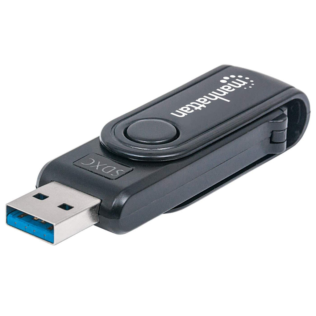  www.electricalstuff.se ElectricalStuff.se   Manhattan 101981 kortläsare USB 3.2 Gen 1 (3.1 Gen 1) Type-A Svart Manhattan 101