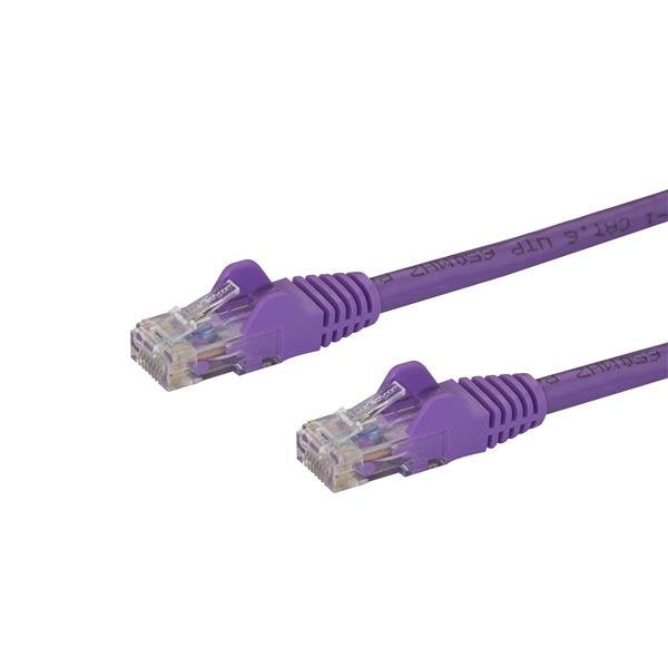  www.electricalstuff.se ElectricalStuff.se   StarTech.com Cat6 Ethernet patchkabel med hakfria RJ45-kontakter - 3 m, lila Sta
